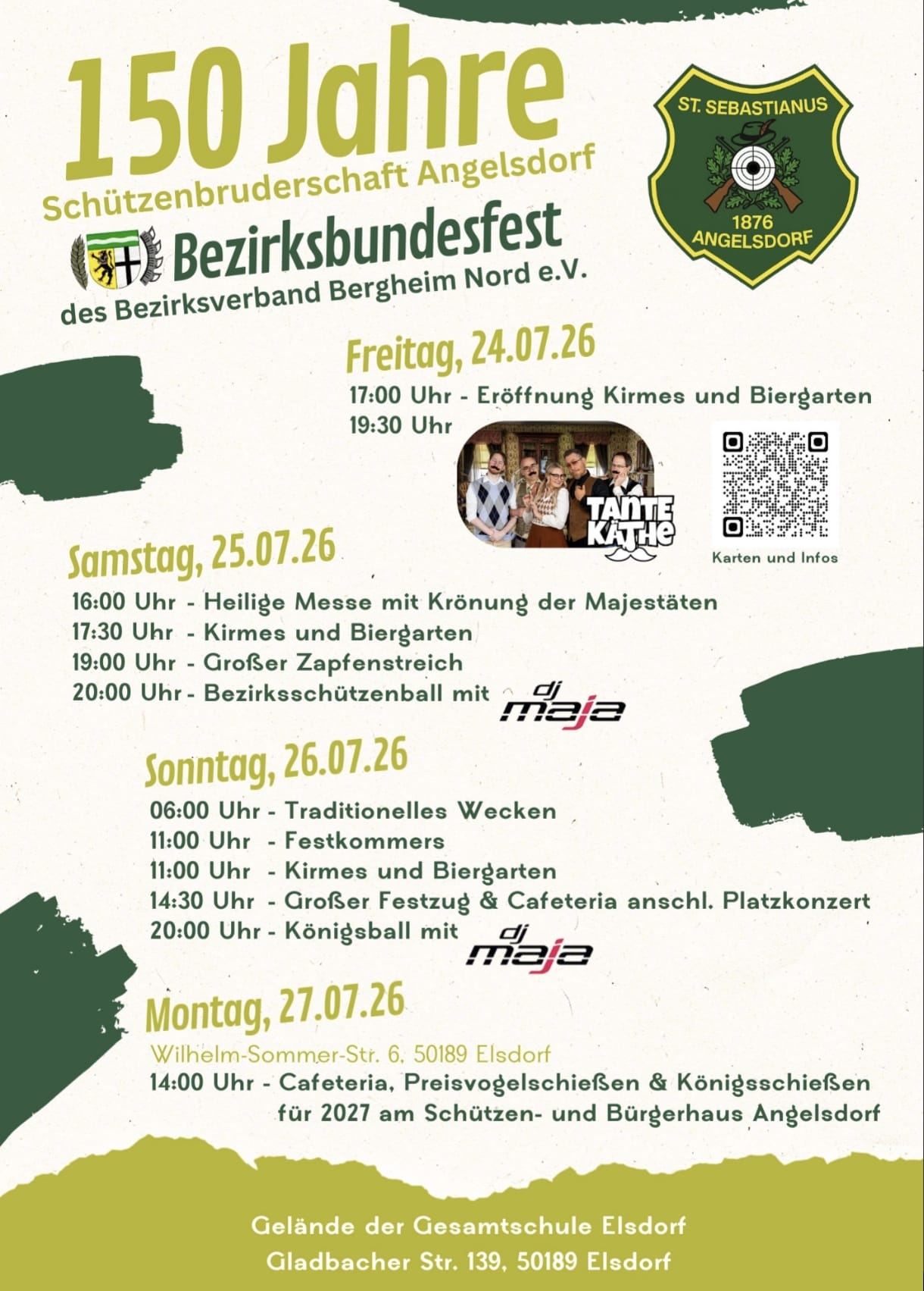 Plakat Bezirksfest 2026